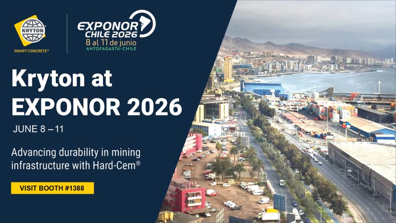 凯顿携混凝土耐久创新技术亮相2026智利国际矿业展 EXPONOR | 赋能全球采矿行业 1 1780682482701
